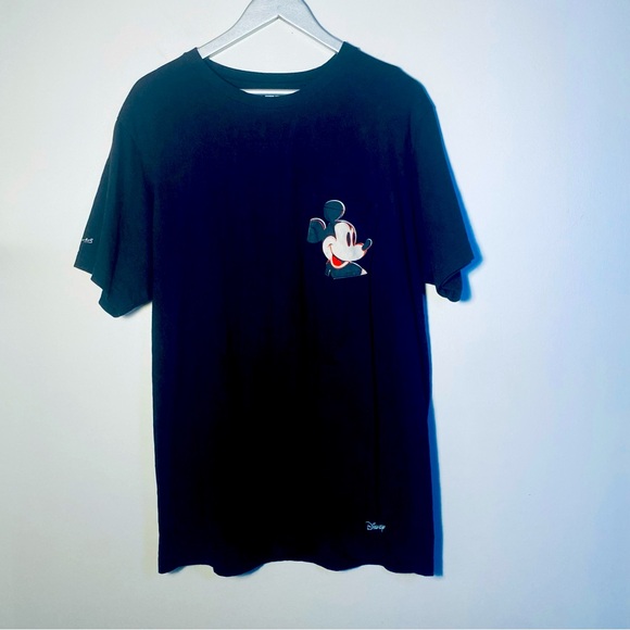 Andy Warhol Other - Mickey Mouse Andy Warhol Black Pocket T-shirt Size XL.
